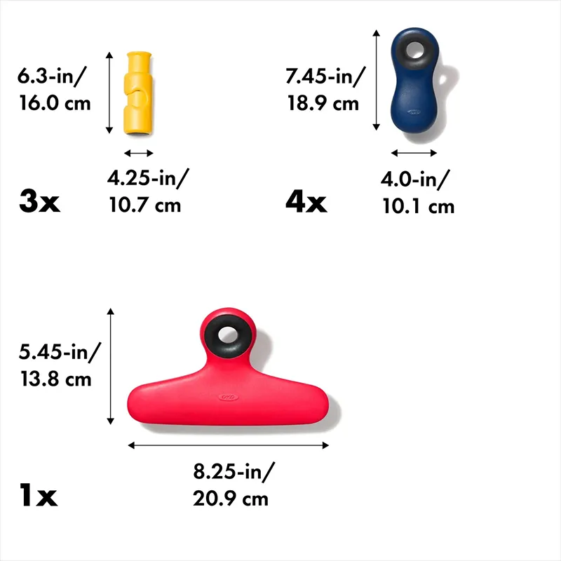 OXO 8 Piece Clip Set