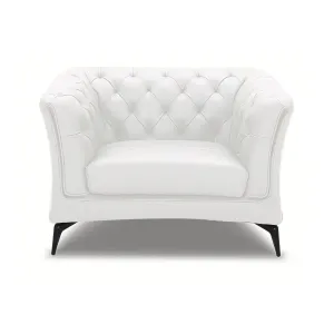 PARIS Full Leather 1 Seater Sofa