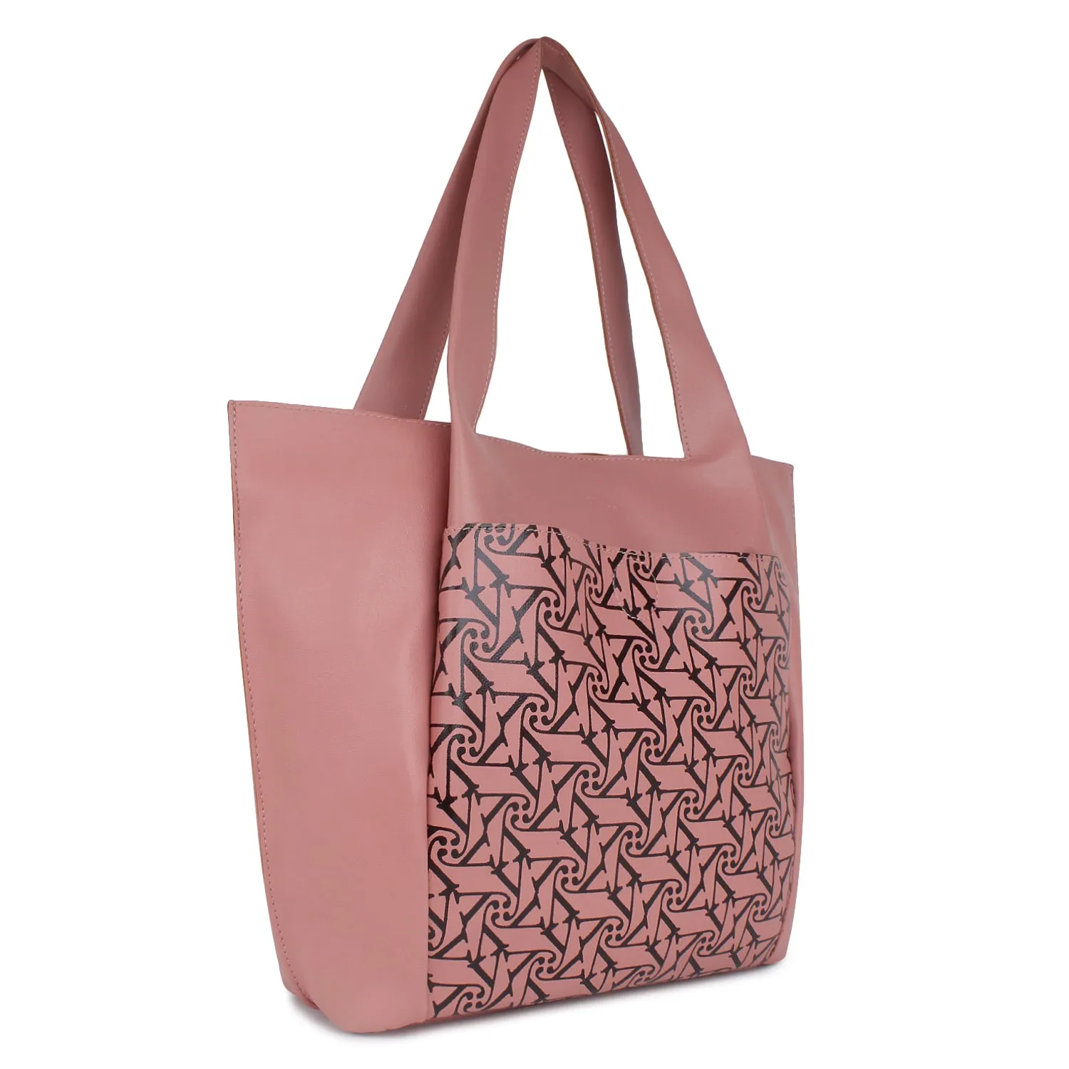 Pink Printed Laptop Bag for women