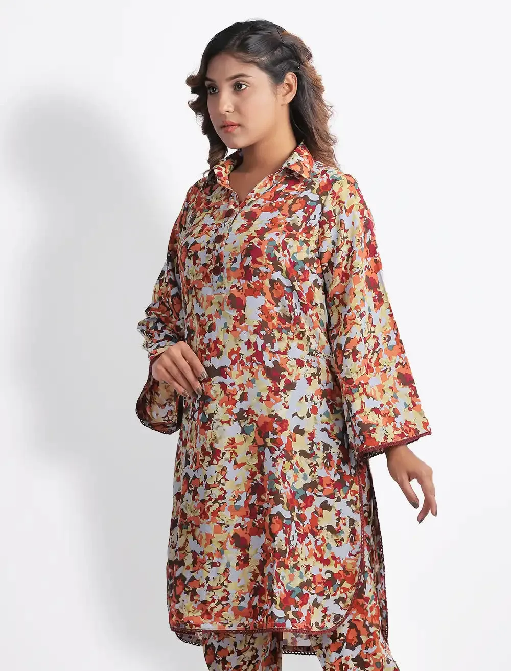 Printed Kurta Set