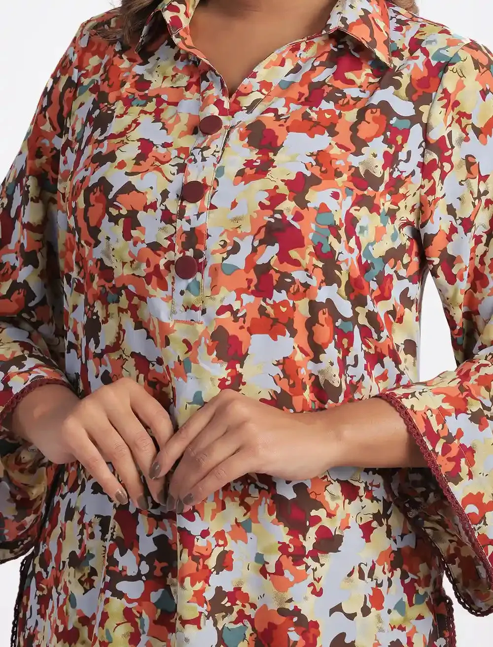 Printed Kurta Set