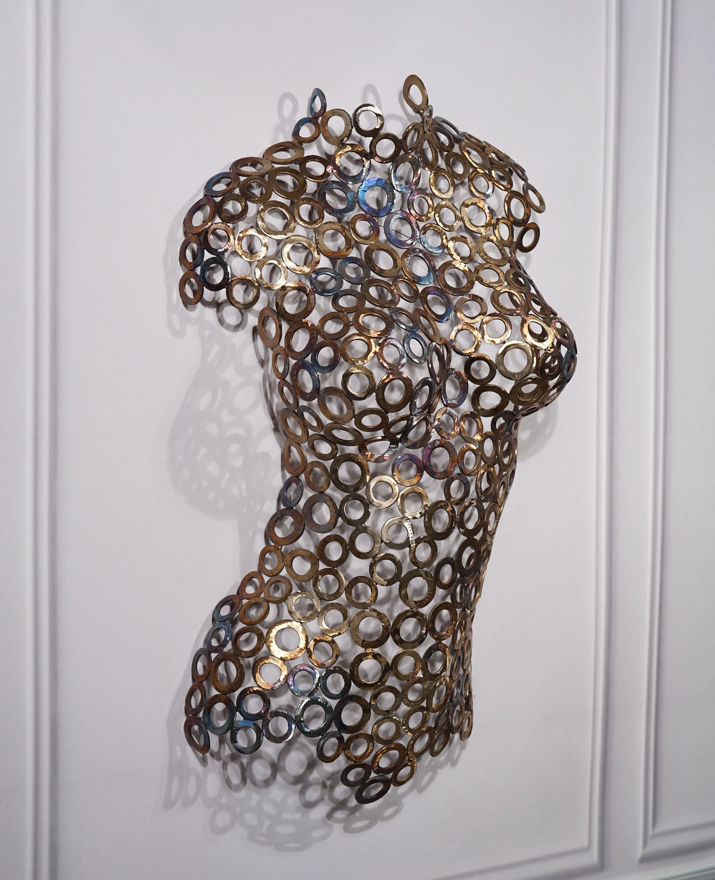 "Aurora's Mantle" Artistic Handcrafted Wall Art