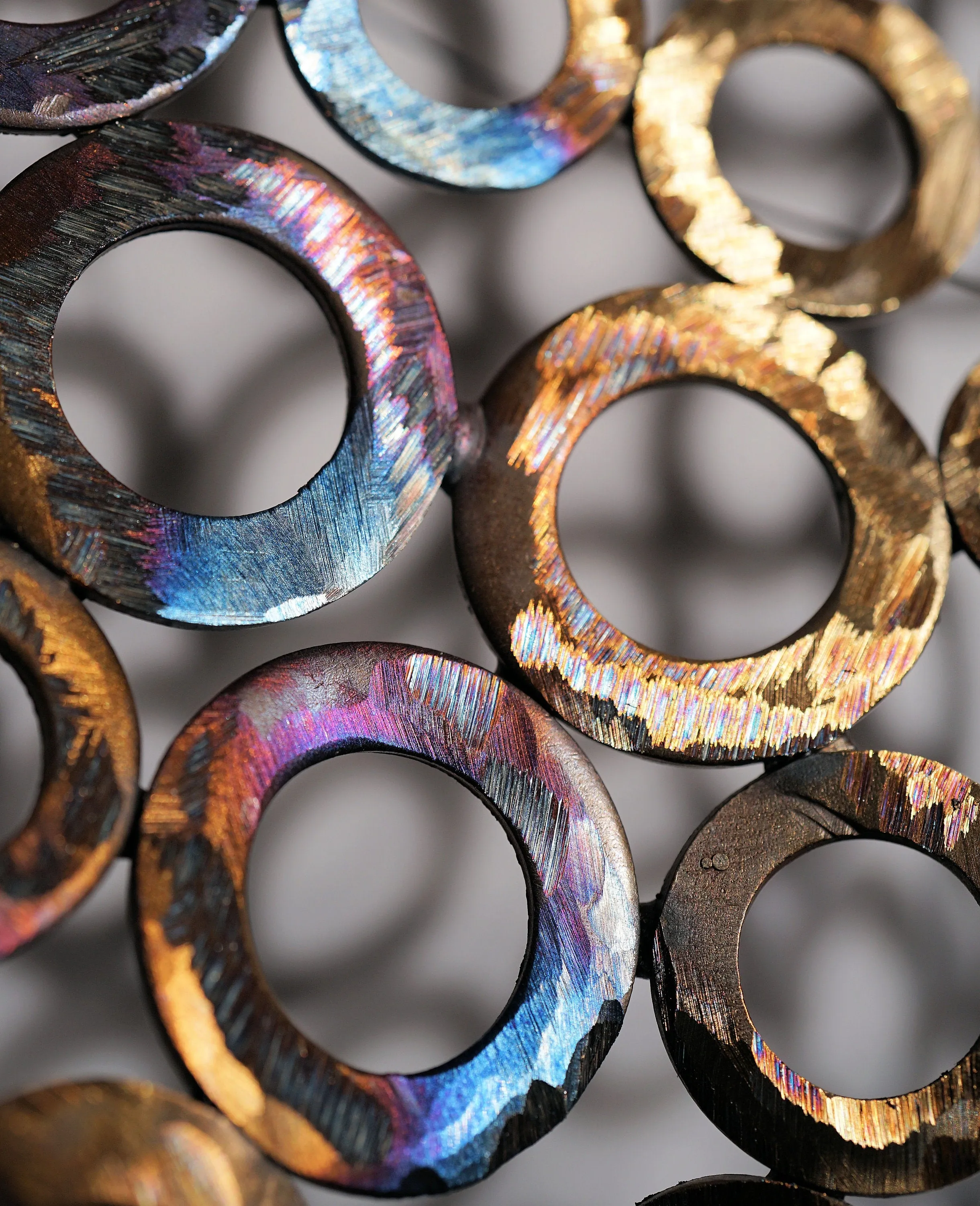 "Aurora's Mantle" Artistic Handcrafted Wall Art