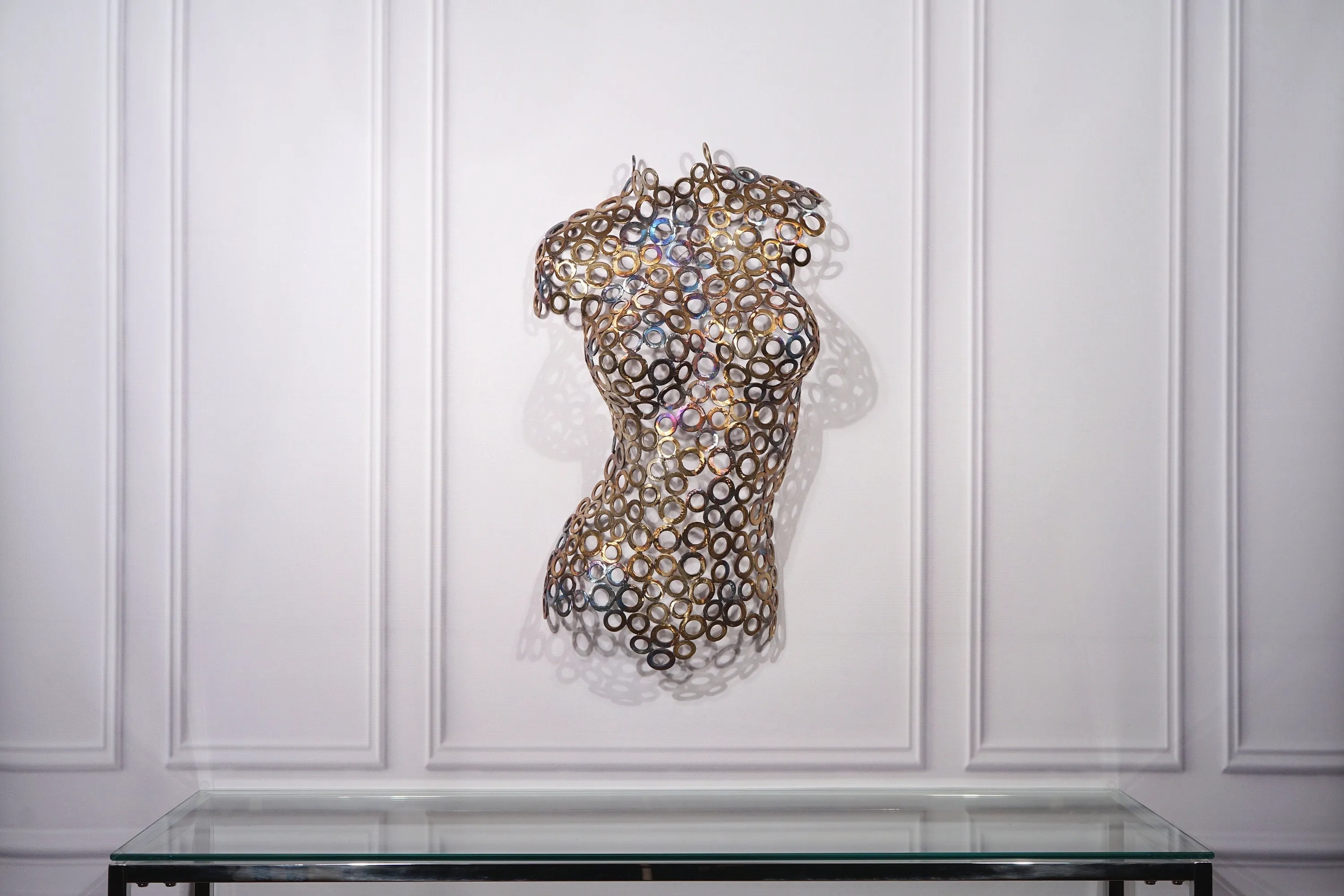 "Aurora's Mantle" Artistic Handcrafted Wall Art