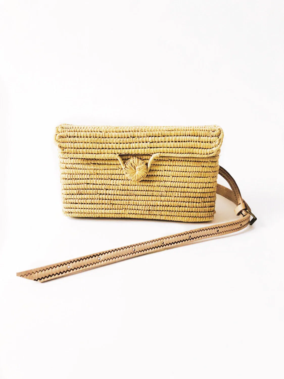 Raffia Fanny Pack