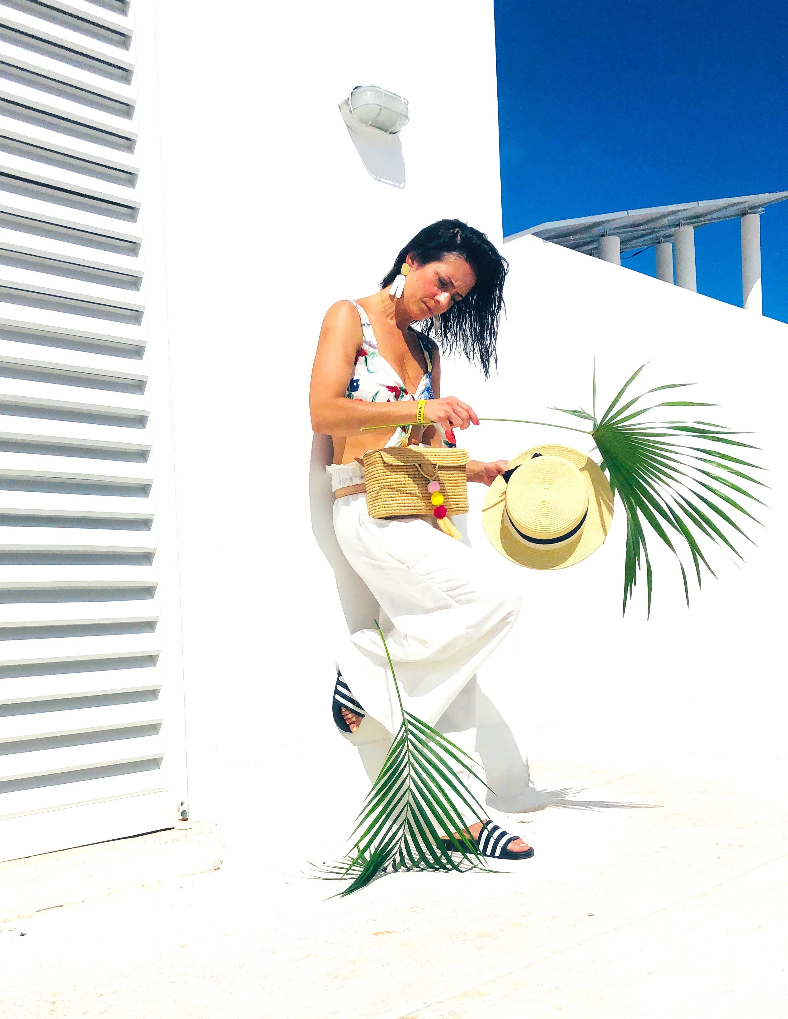 Raffia Fanny Pack