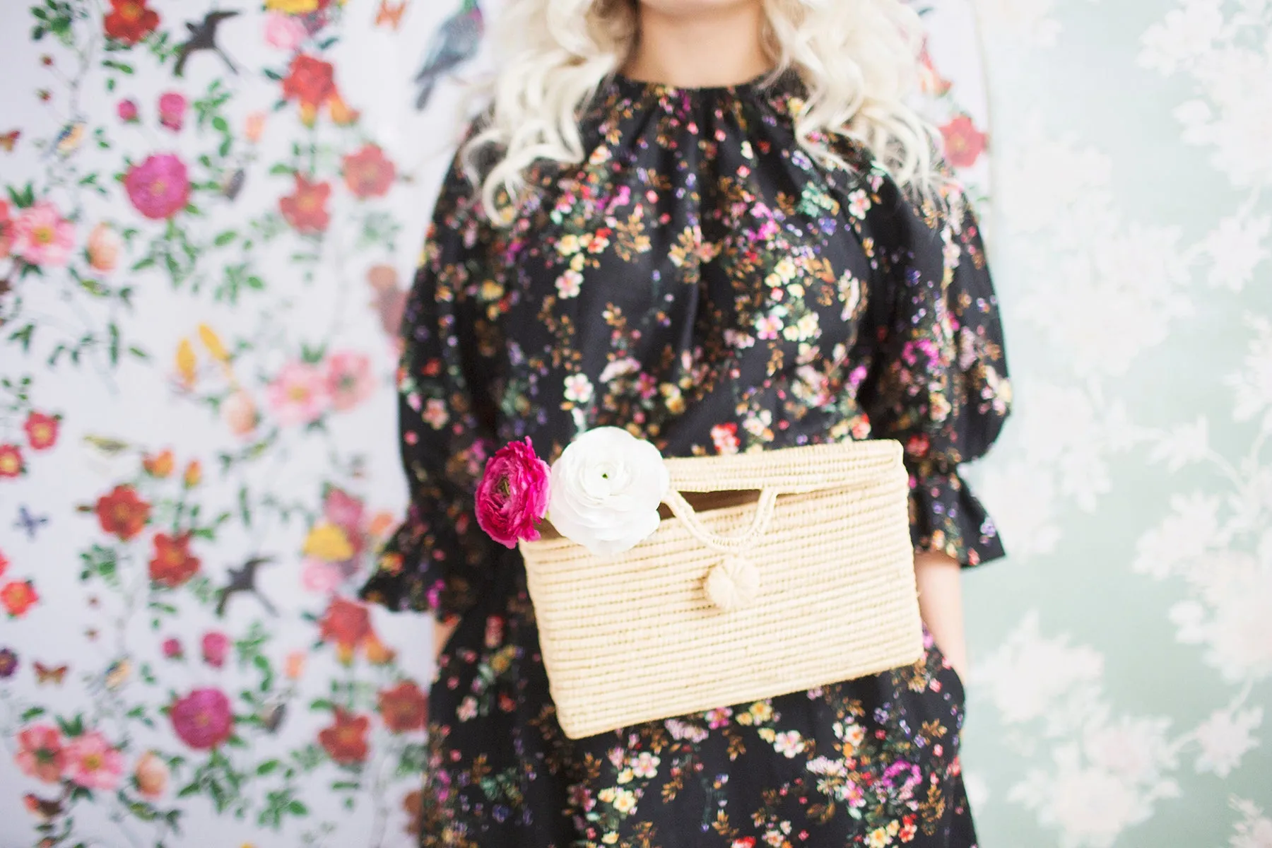 Raffia Fanny Pack