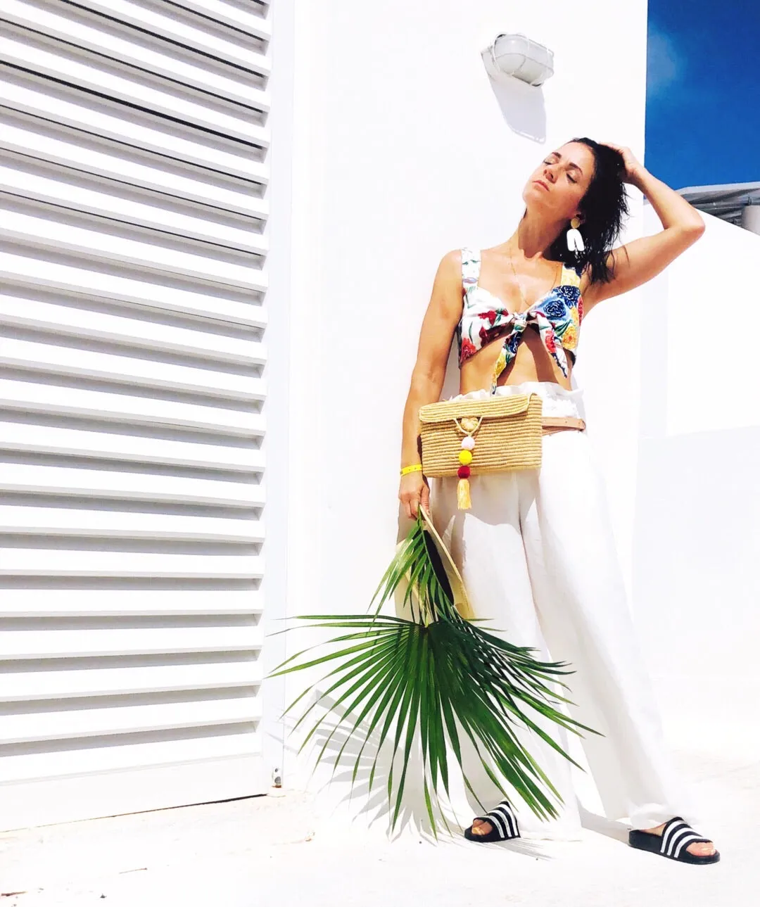 Raffia Fanny Pack
