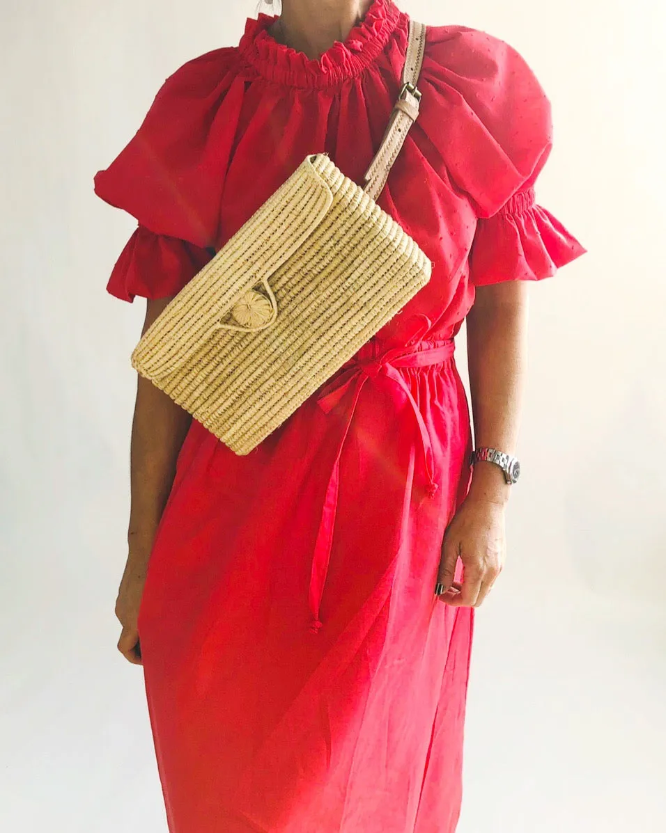 Raffia Fanny Pack