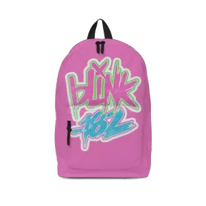 Rocksax Blink 182 Backpack - Logo Pink