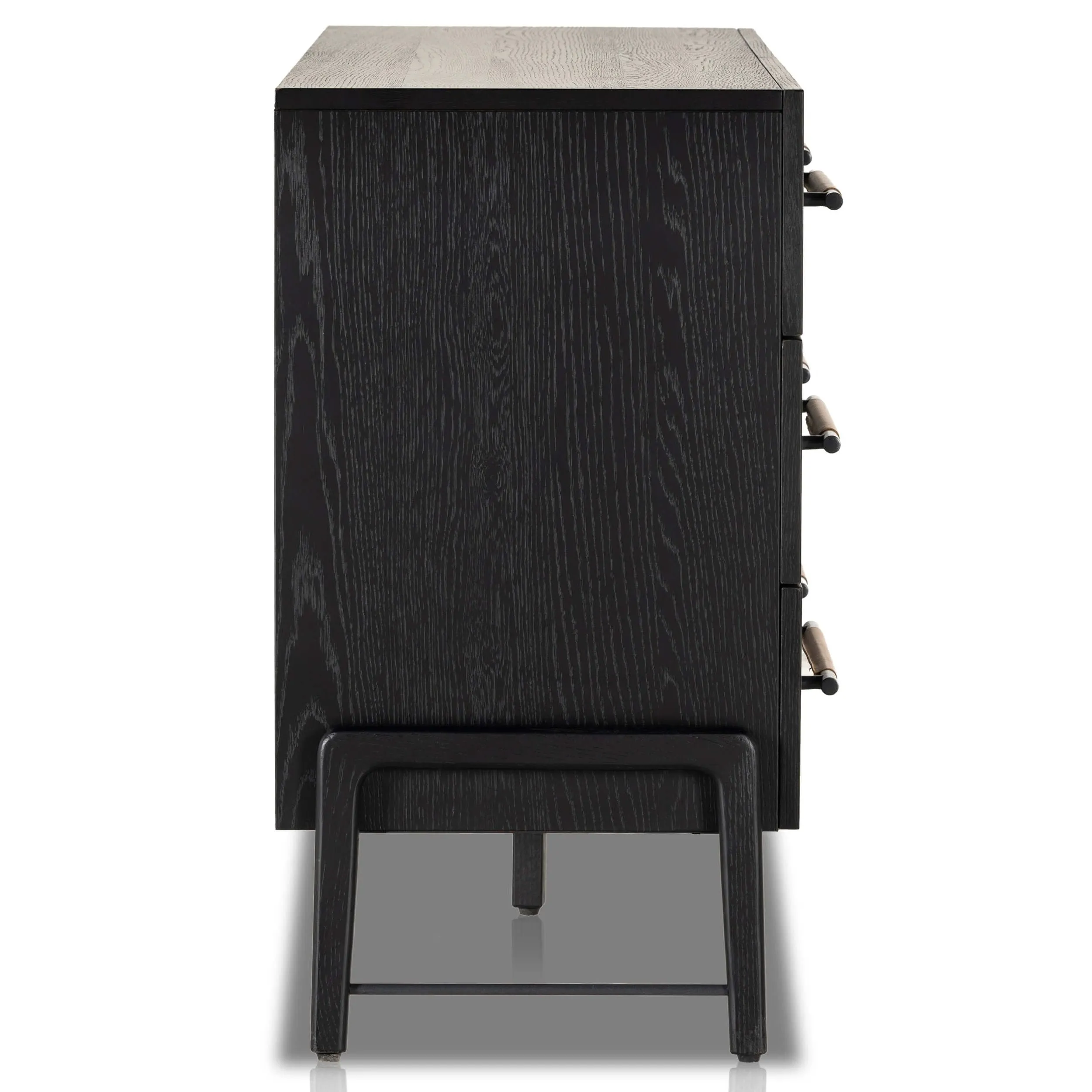 Rosedale 6 Drawer Dresser, Ebony Oak