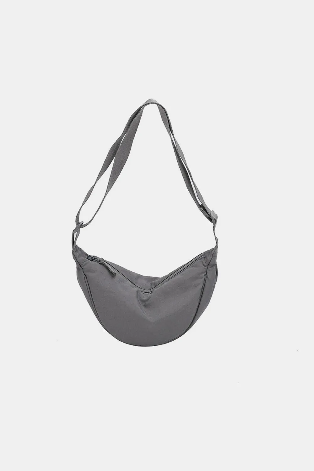 Round Mini Crescent Crossbody Shoulder Bag