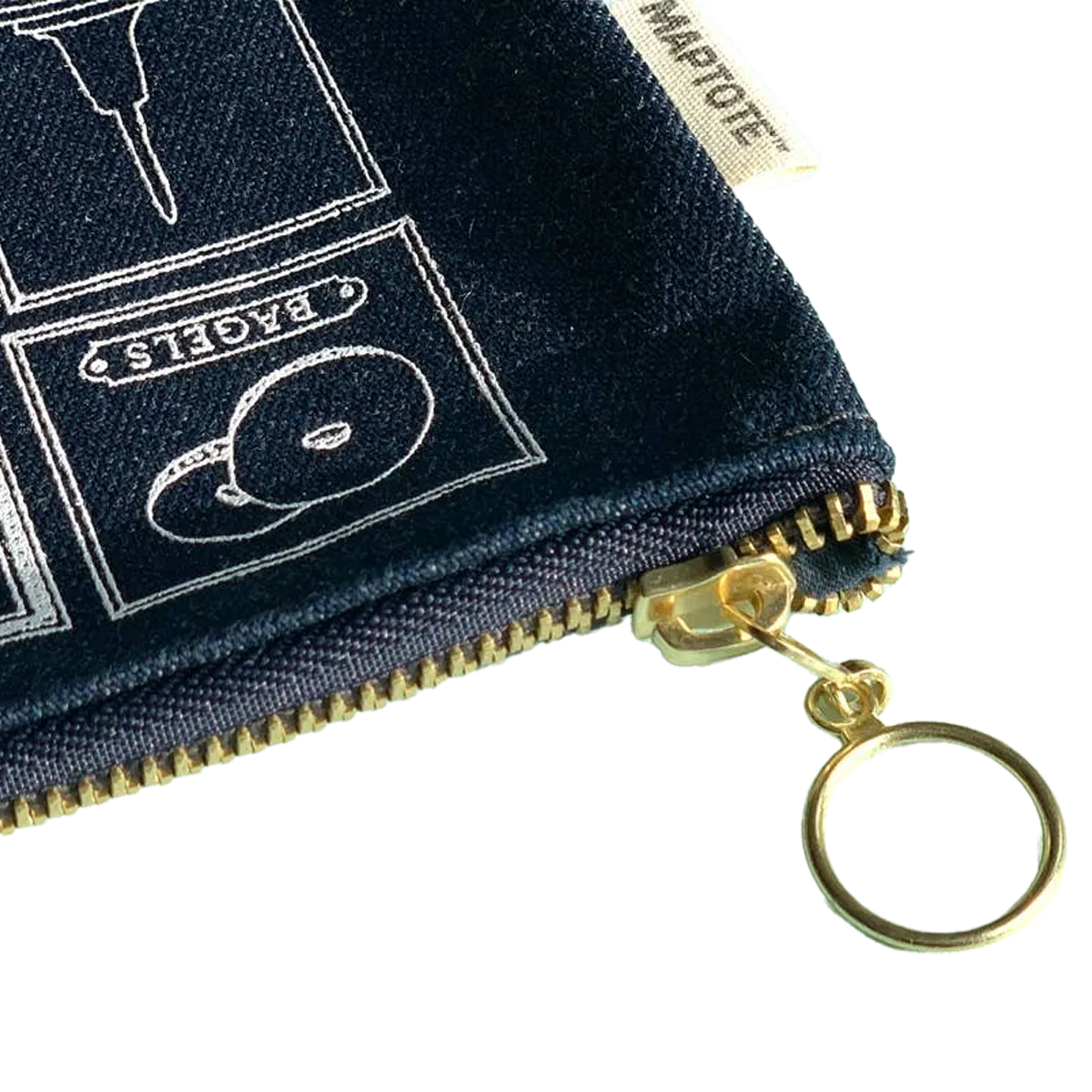 San Francisco Flat Zip Pouch