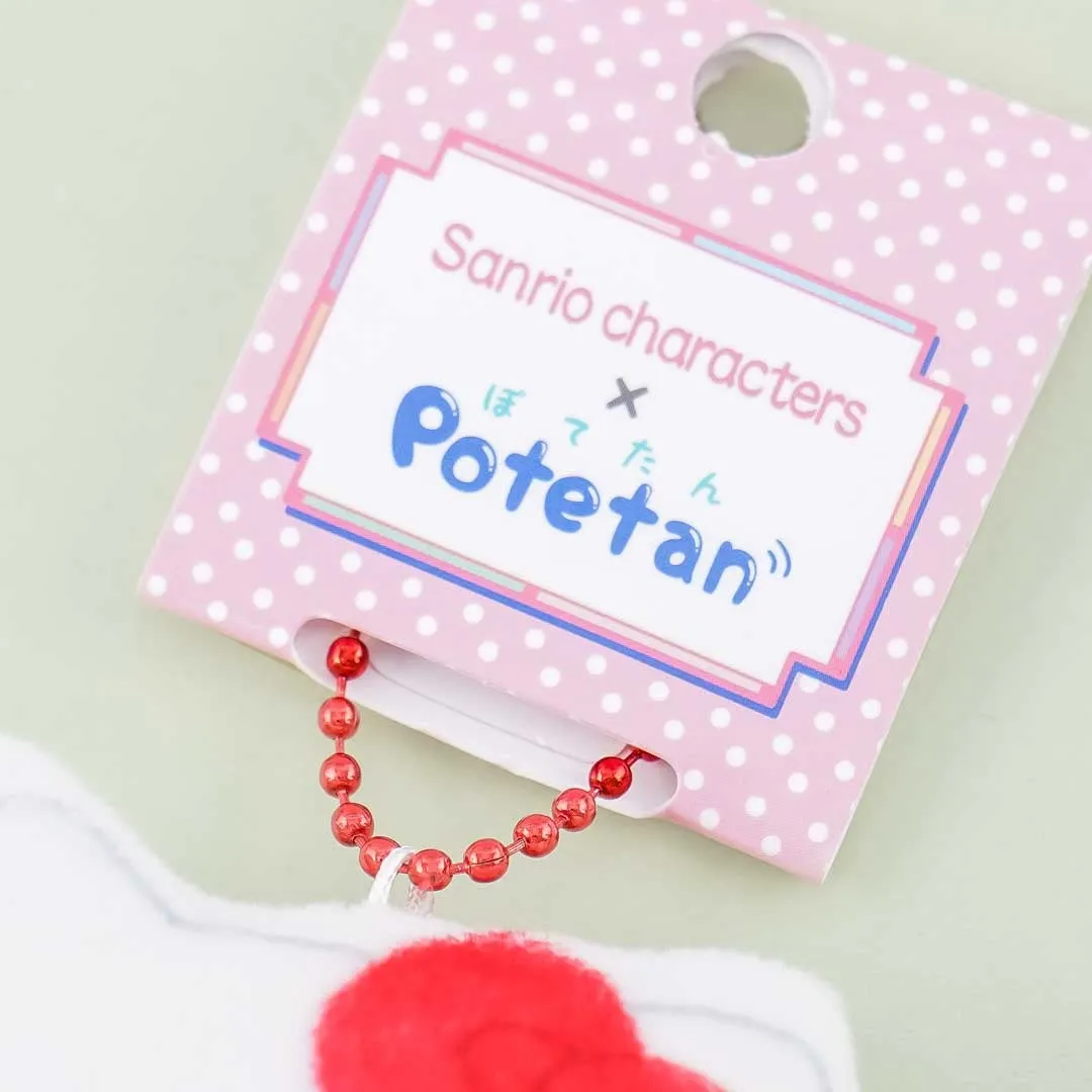 Sanrio Characters x Potetan Plushie Charm - Hello Kitty