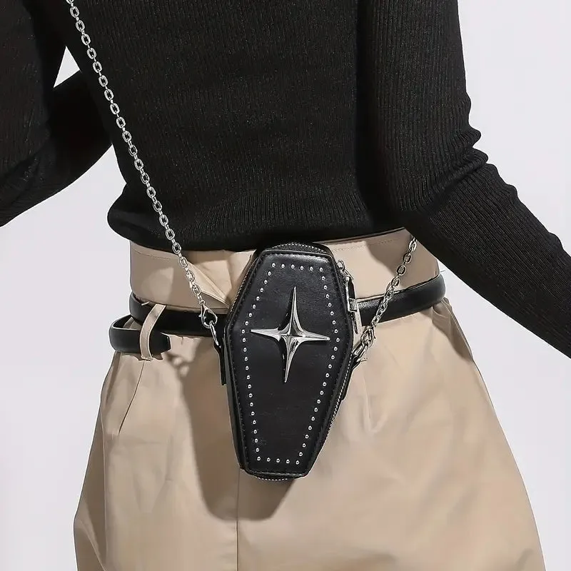 Shadowcaster Coffin Crossbody Bag