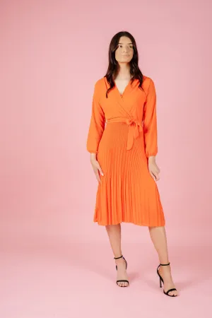 Shanghai Orange Green Dress