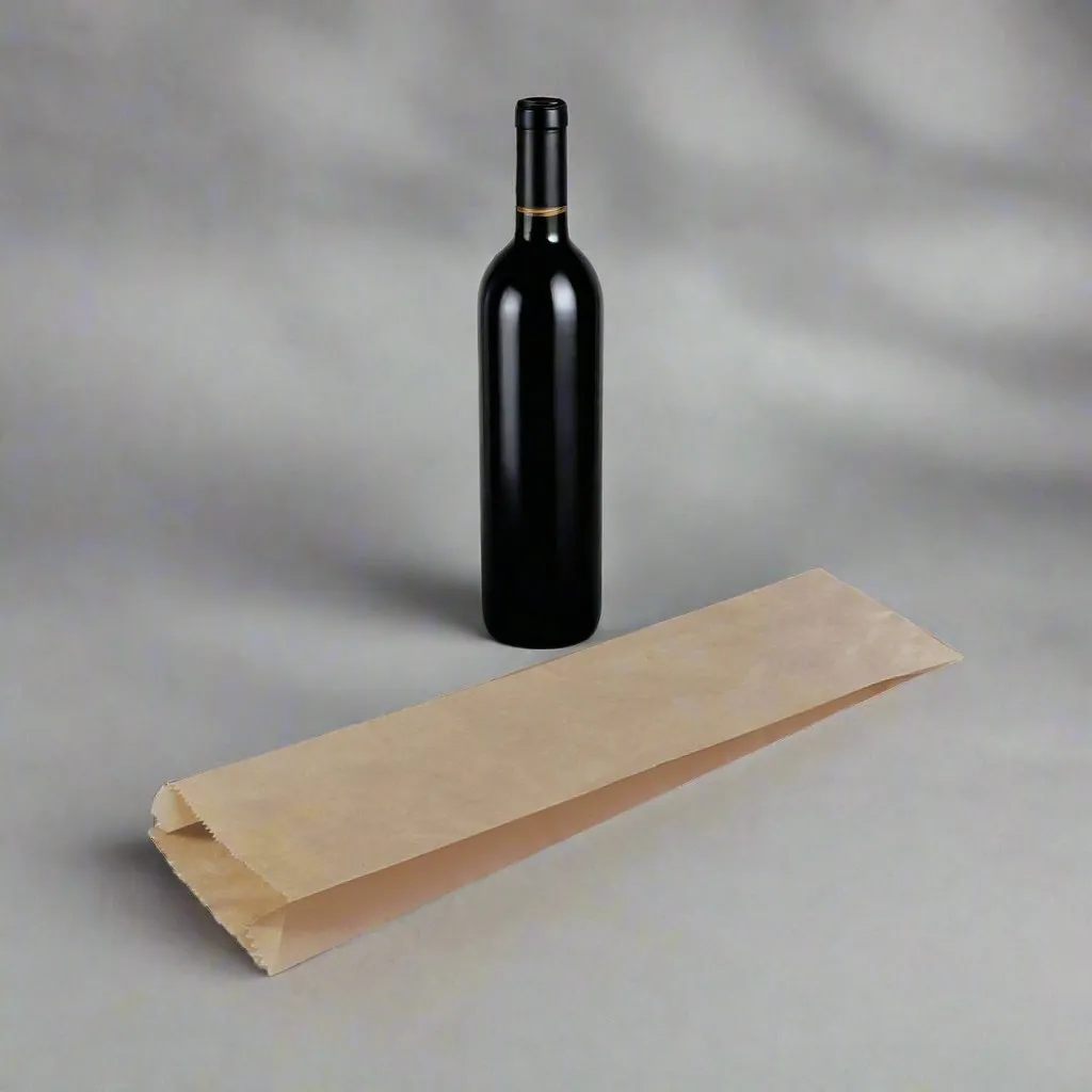 Single Bottle Bag Brown