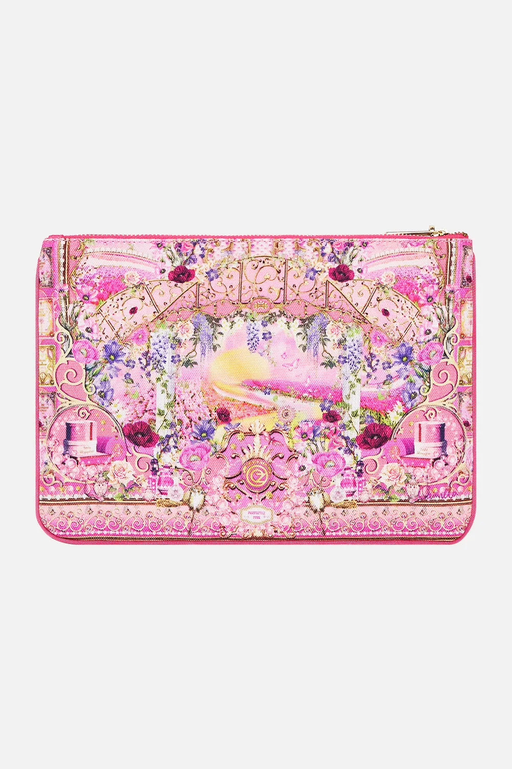 SMALL CANVAS CLUTCH TOTALLY OZMOPOLITAN