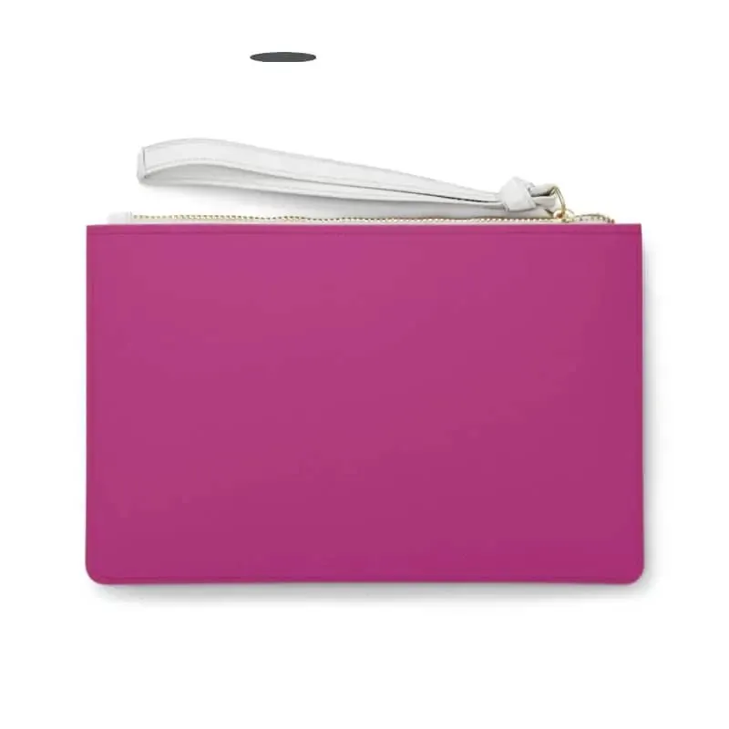 Snake Clutch Bag with Loop Handle & Vegan Leather | 2 Compartments & Zip Fastening