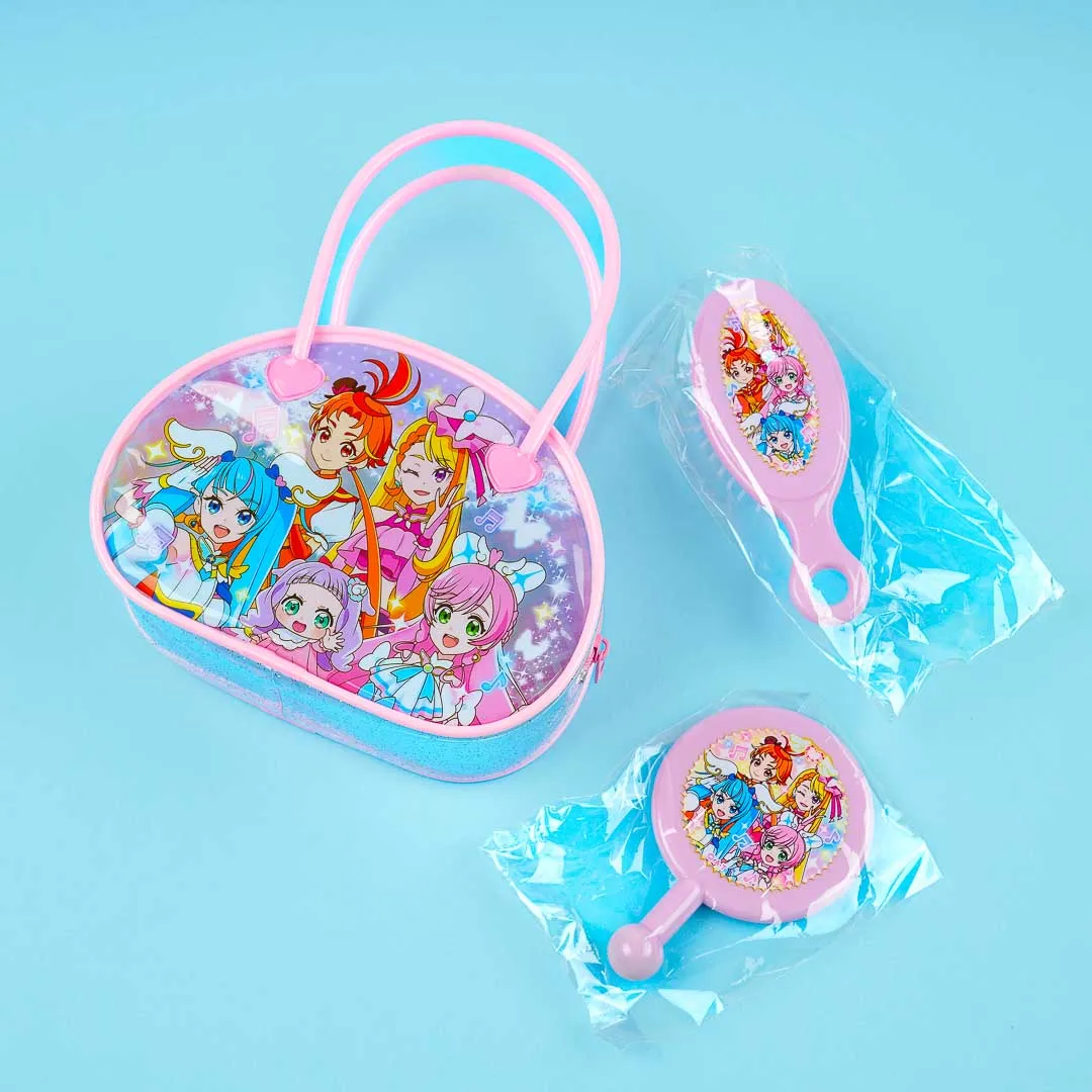 Soaring Sky! Pretty Cure Mirror & Hairbrush Set