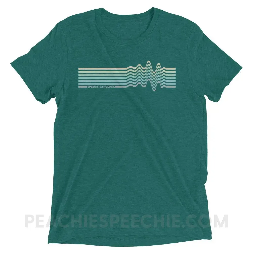Sound Waves Tri-Blend Tee