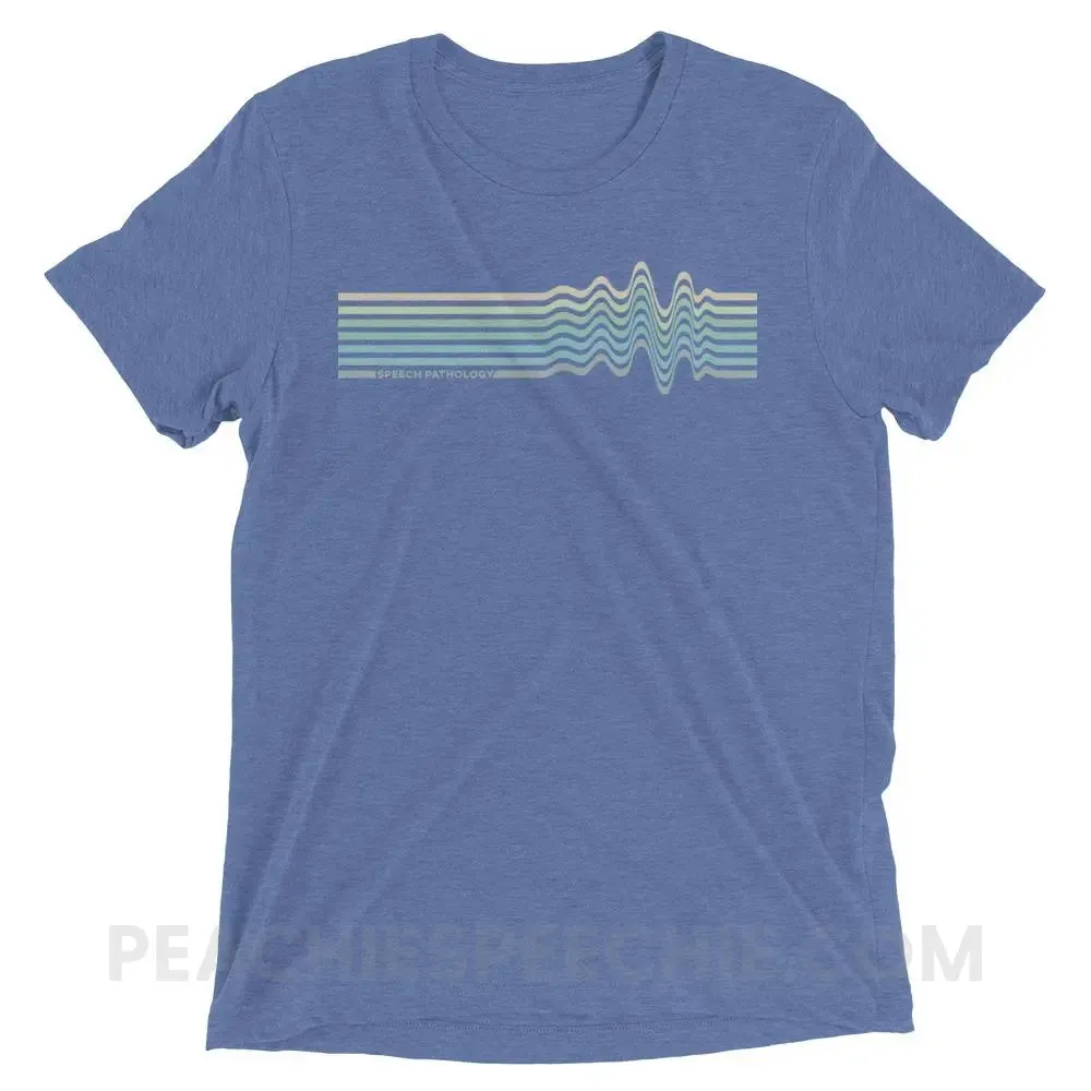 Sound Waves Tri-Blend Tee