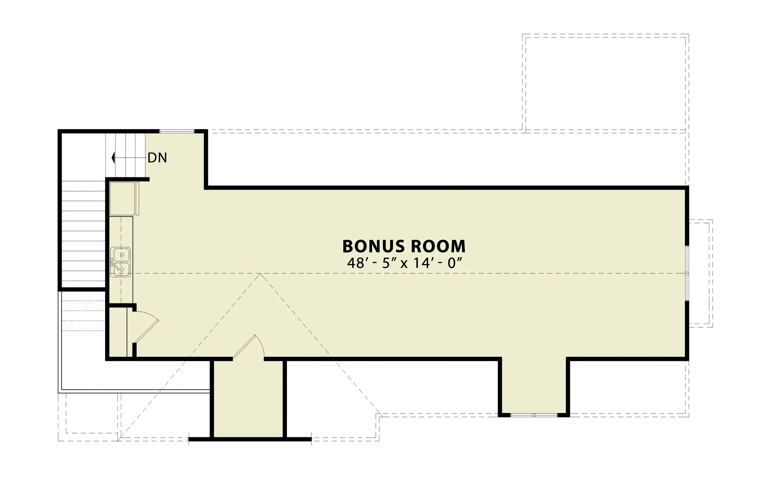 Spacious 1,436 sq ft Garage with Four Bays and Bonus Room