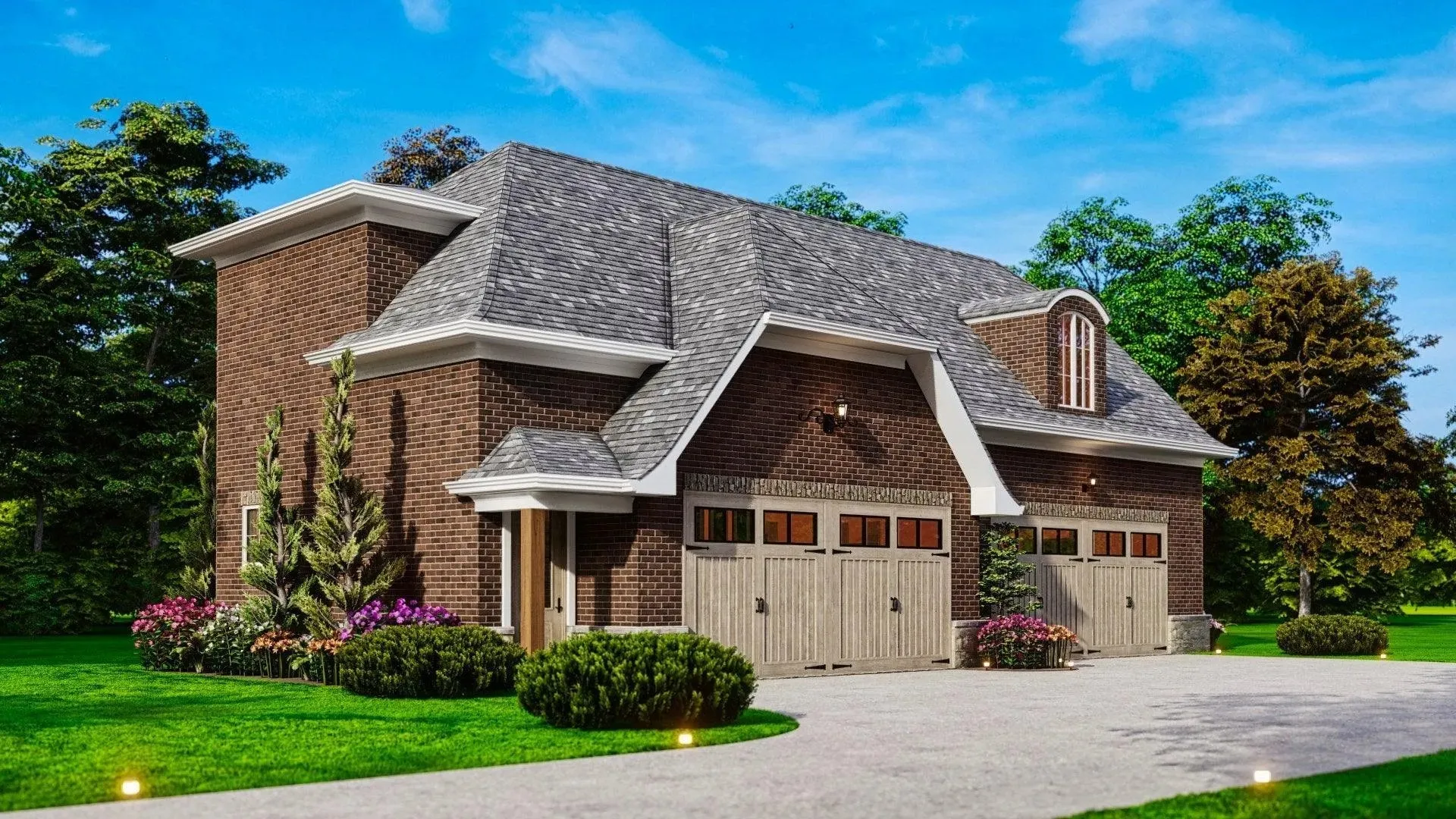 Spacious 1,436 sq ft Garage with Four Bays and Bonus Room
