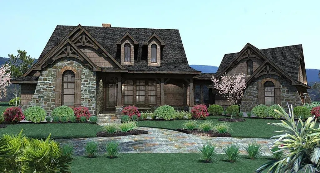 Spacious 3-Bedroom Home Plan with Bonus Room and Garage