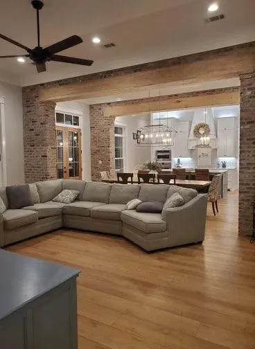 Spacious 4-Bedroom Home Plan with Bonus Room and Porches