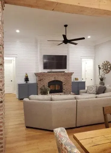 Spacious 4-Bedroom Home Plan with Bonus Room and Porches
