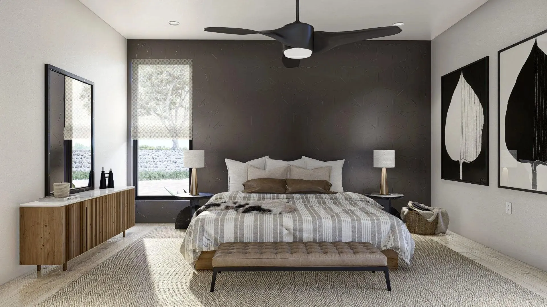 Spacious 4-Bedroom Home with Side-Loading Garage and Modern Design