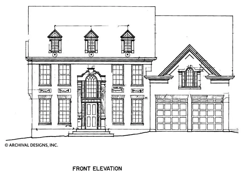 Spacious 5-Bedroom, 4-Bath Home Plan with Walkout Basement