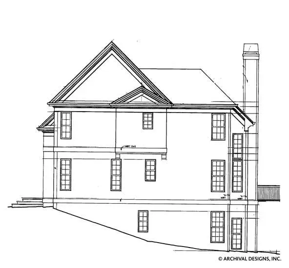 Spacious 5-Bedroom, 4-Bath Home Plan with Walkout Basement