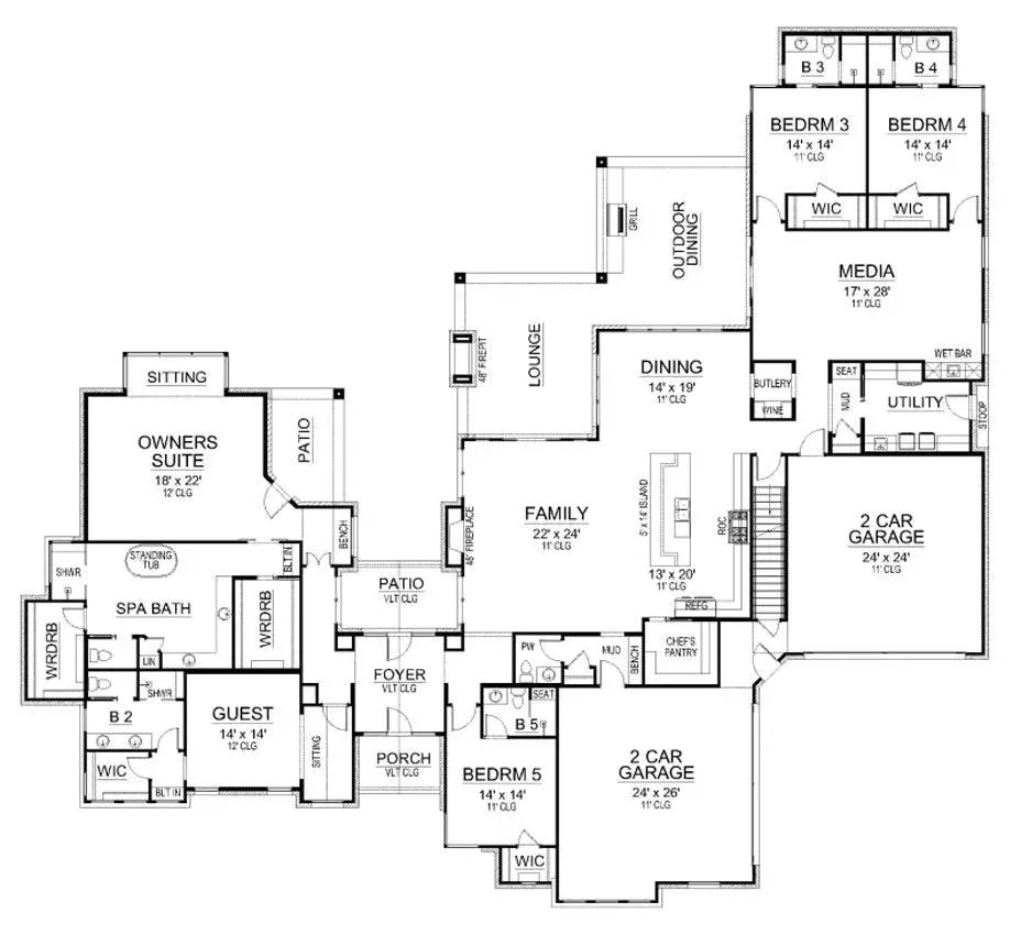 Spacious 5-Bedroom Family Home with Expansive Bonus Room