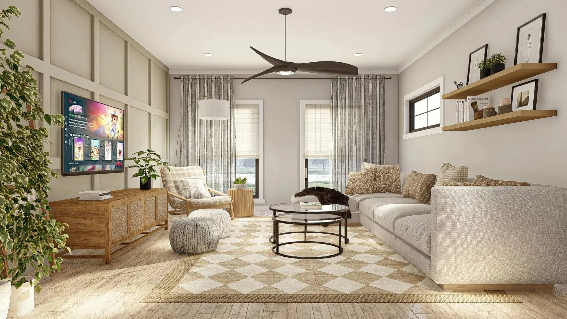 Stylish 2-Bedroom Home with Spacious Garage and Game Room