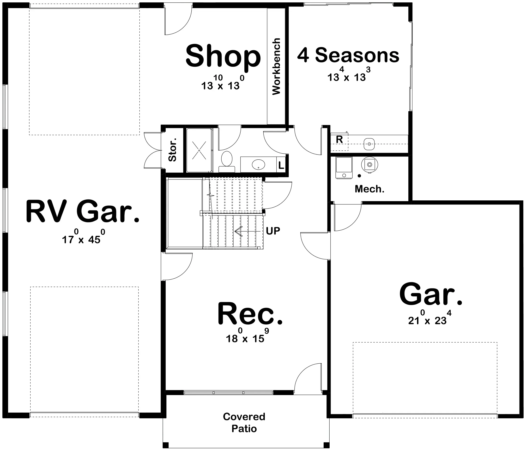 Stylish 2-Bedroom Home with Spacious Garage and Game Room
