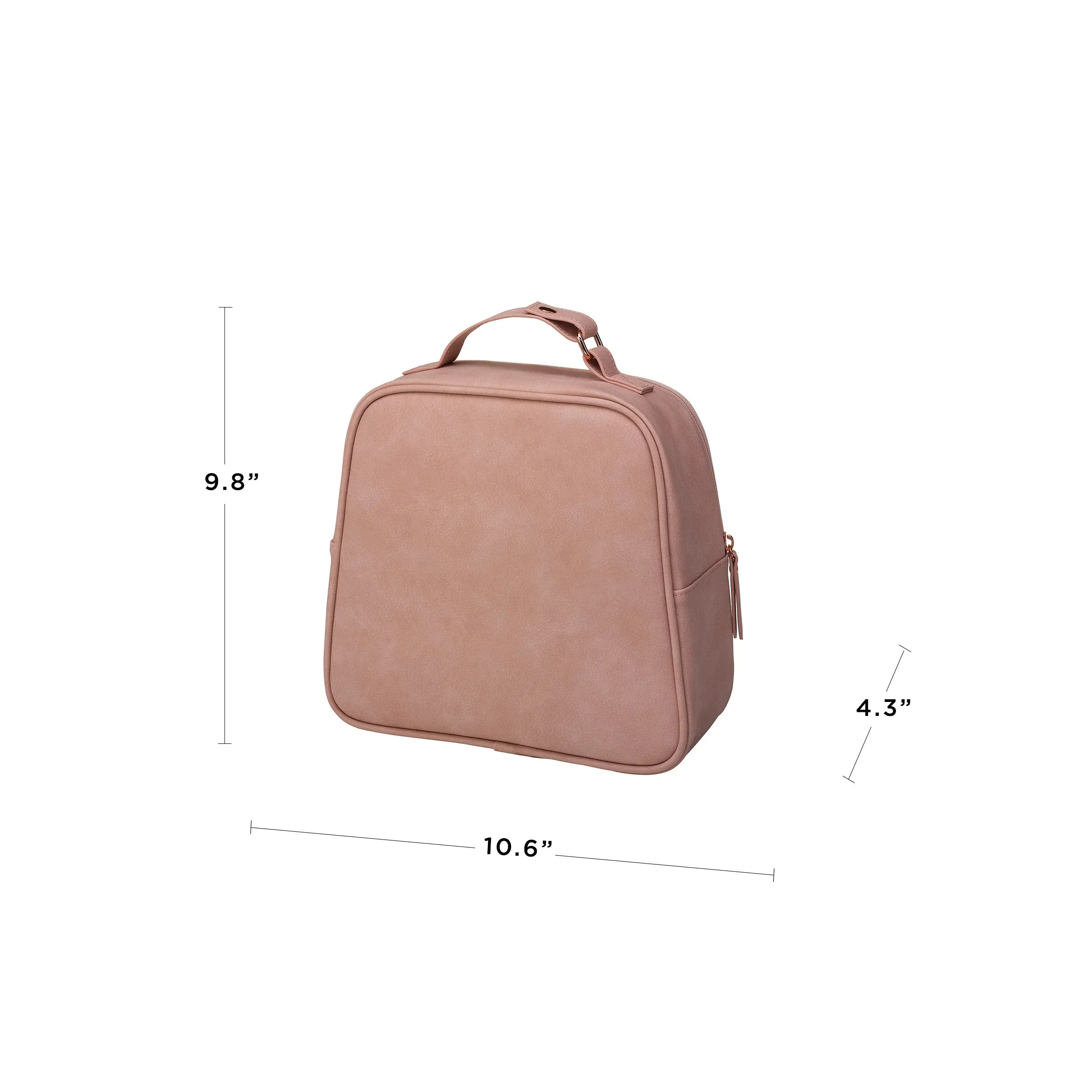 Tandem Bottle & Lunch Tote in Toffee Rose