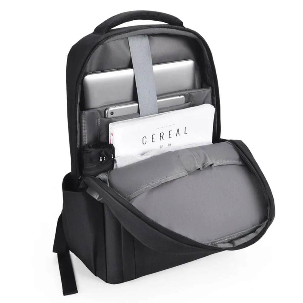 Teens Anti-theft Travel Backpack Large Capacity Business Commerical Bag with USB Charging Port