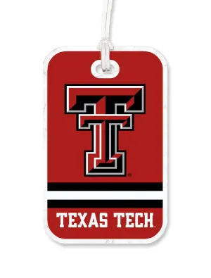 Texas Tech Double T Red Luggage Tag