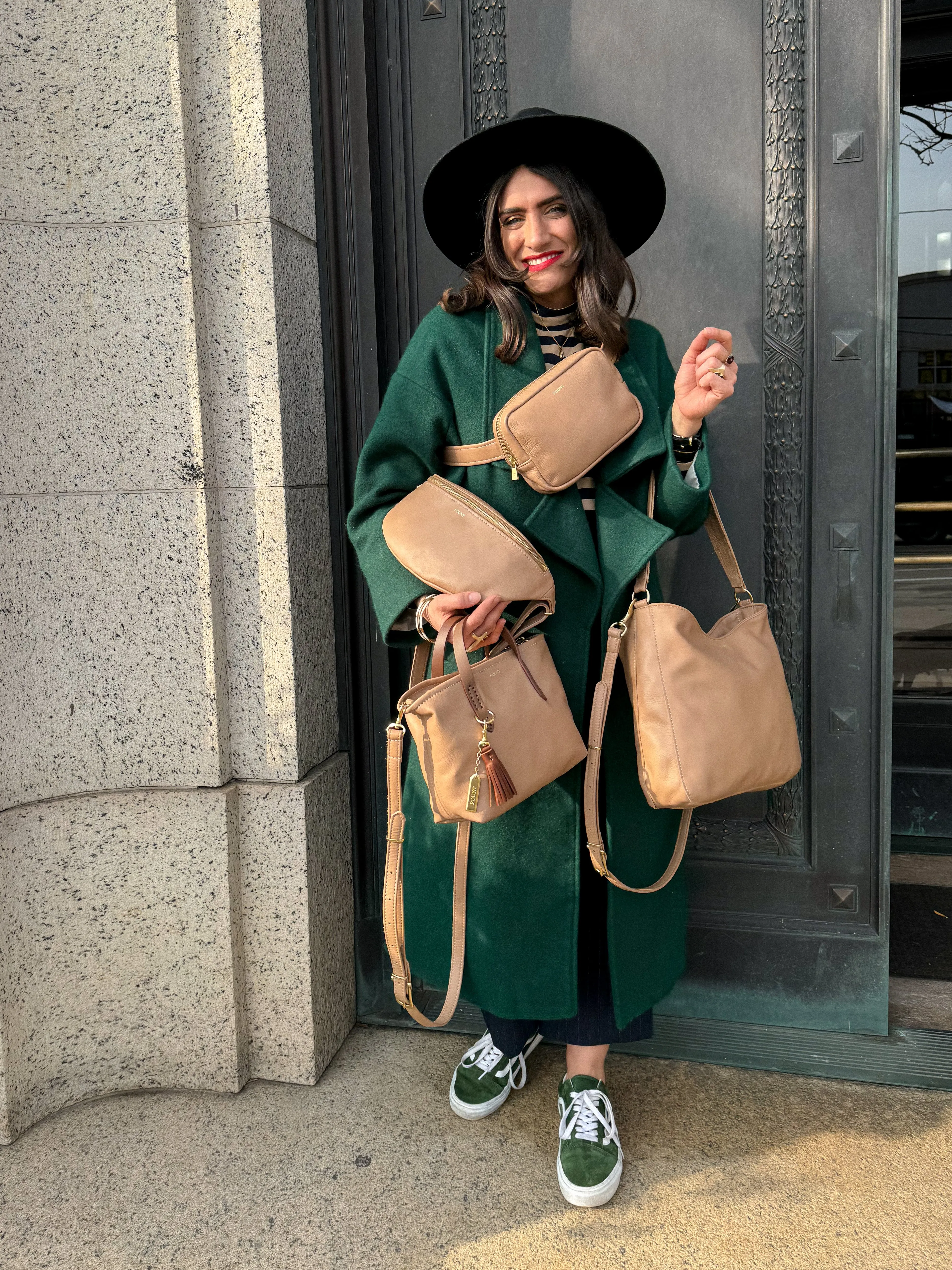 The Harmon Belt Bag in Camel