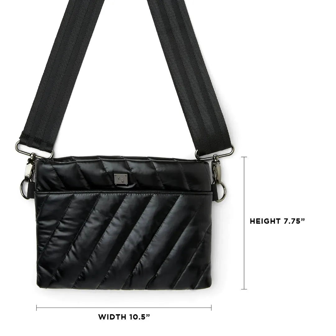 Think Royln Diagonal Bum Bag 2.0 - Pearl Black