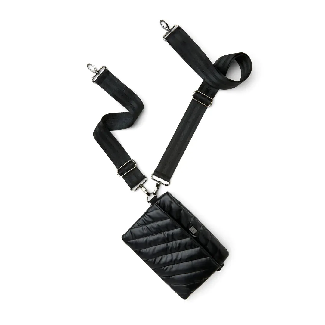 Think Royln Diagonal Bum Bag 2.0 - Pearl Black