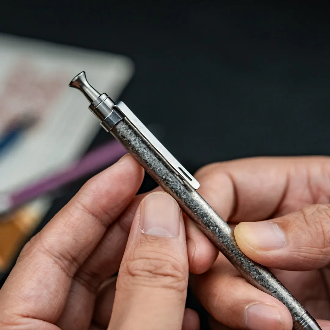 Titanium Exquisite Click Pen