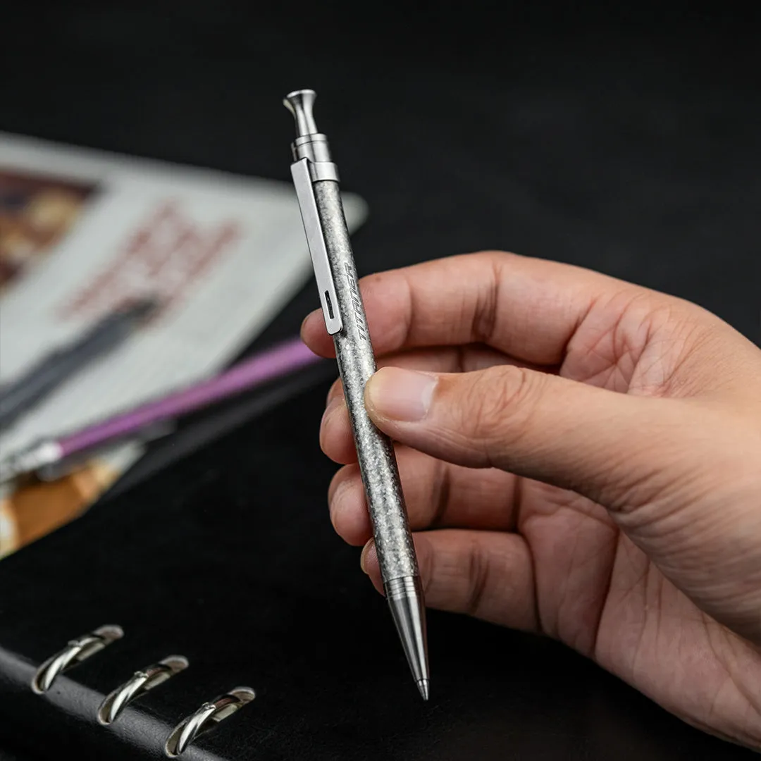 Titanium Exquisite Click Pen