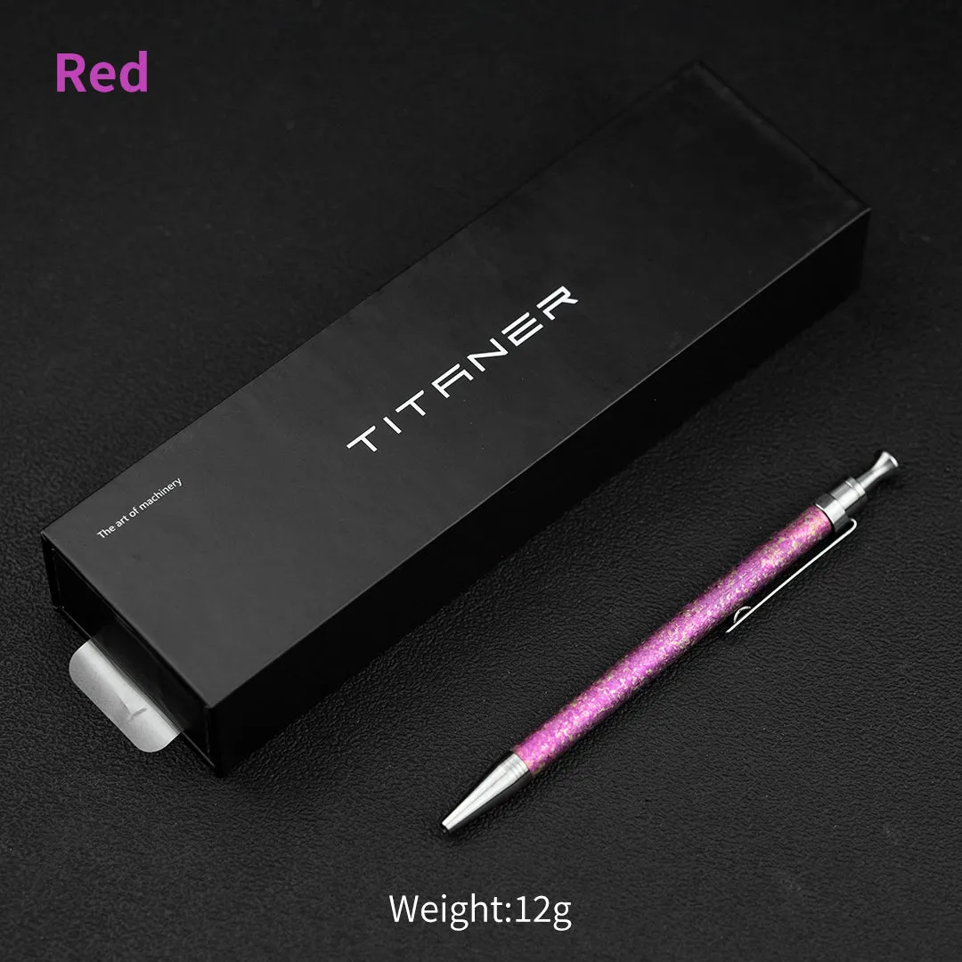 Titanium Exquisite Click Pen