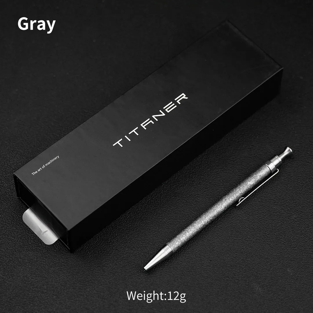 Titanium Exquisite Click Pen