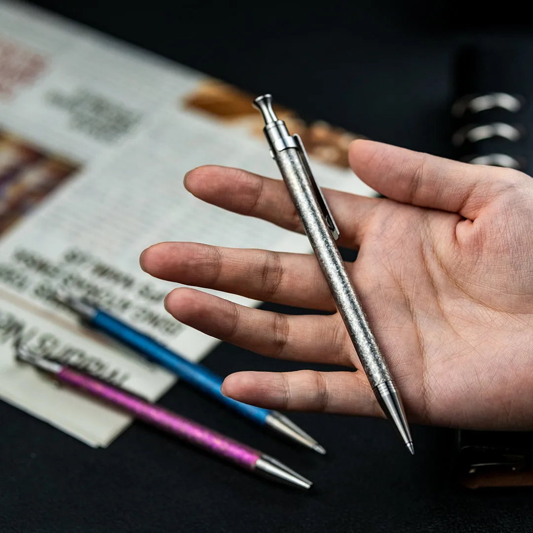 Titanium Exquisite Click Pen