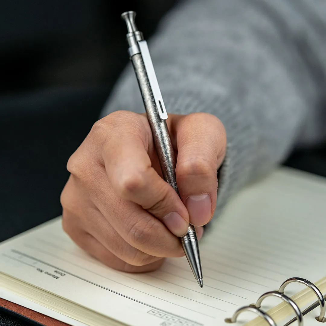 Titanium Exquisite Click Pen