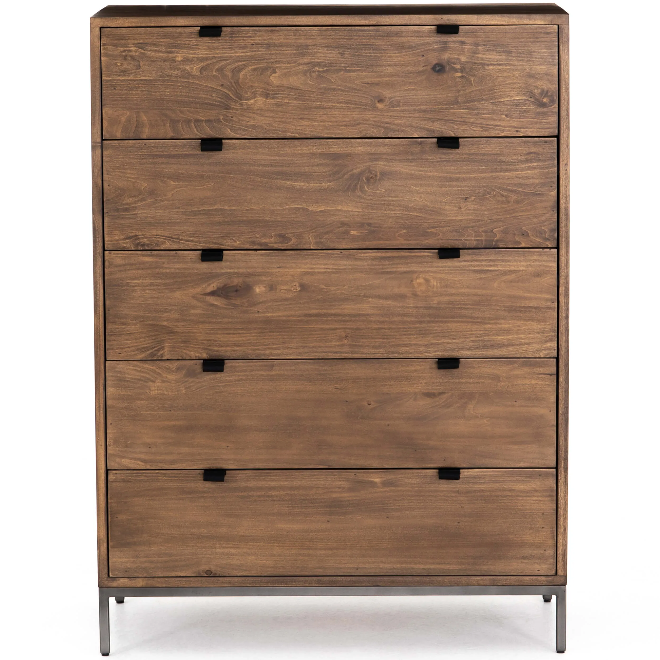 Trey 5 Drawer Dresser, Auburn
